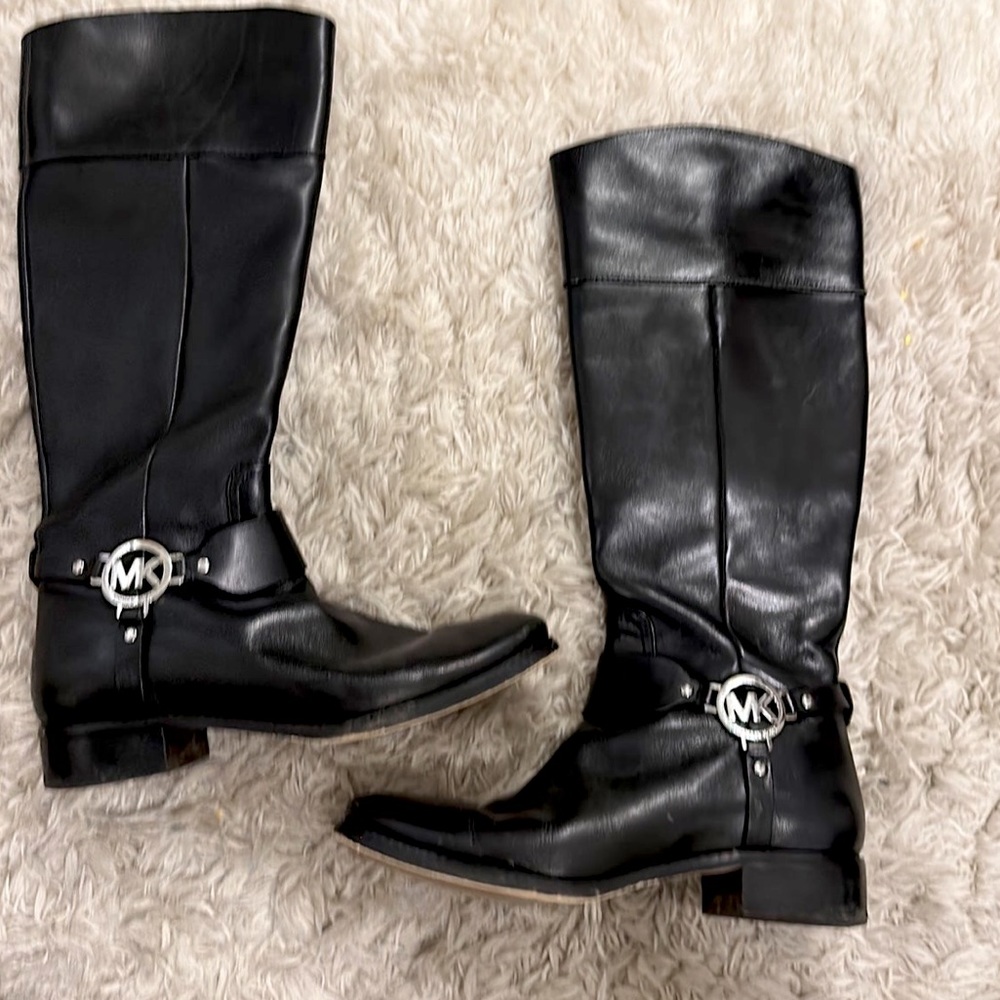 MICHAEL Michael Kors Fulton Leather Boots